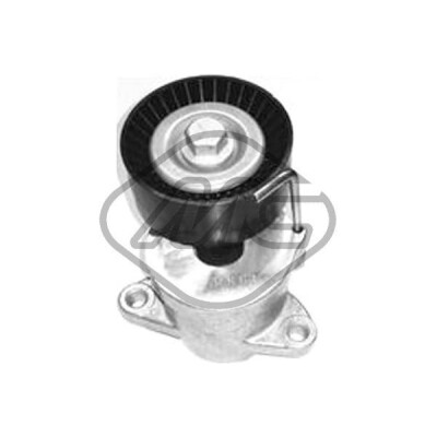 Tensor de correia, correia trapezoidal estriada