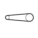 Correia dentada CONTINENTAL CTAM CT1158