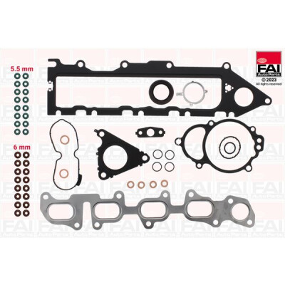 Jogo de juntas, cabeçote FAI AutoParts HS1718NH