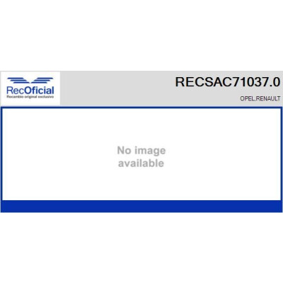 Compressor, ar condicionado RECOFICIAL RECSAC71037.0