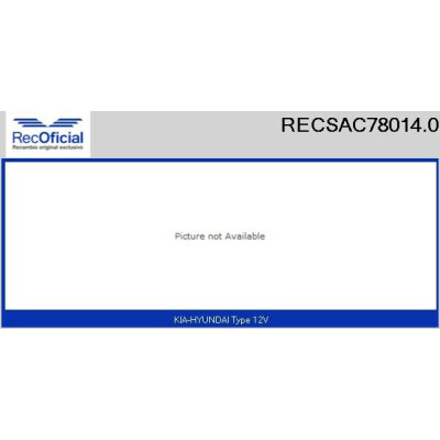Compressor, ar condicionado RECOFICIAL RECSAC78014.0