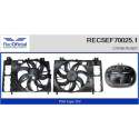 Motor elétrico, ventilador do radiador