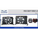 Motor elétrico, ventilador do radiador RECOFICIAL RECSEF72021.0