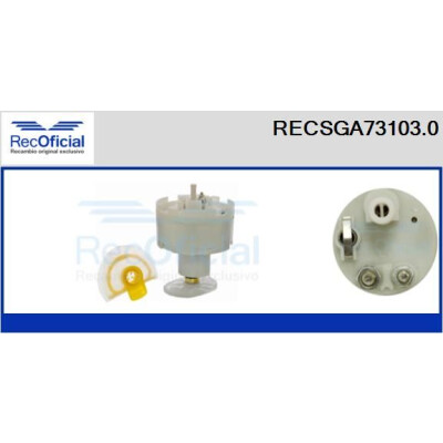 Unidade de abastecimento de combustível RECSGA73103.0