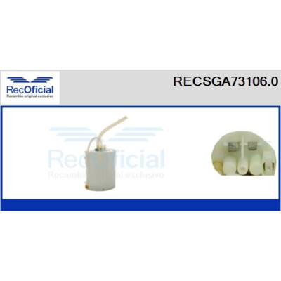 Unidade de abastecimento de combustível RECOFICIAL RECSGA73106.0