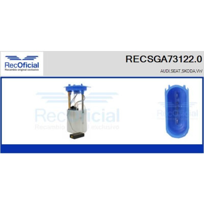 Unidade de abastecimento de combustível RECSGA73122.0