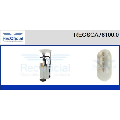 Unidade de abastecimento de combustível RECSGA76100.0