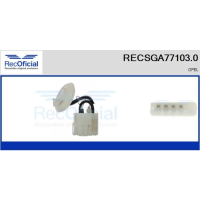 Unidade de abastecimento de combustível RECSGA77103.0