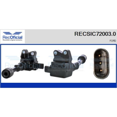 Bobina de ignição RECOFICIAL RECSIC72003.0
