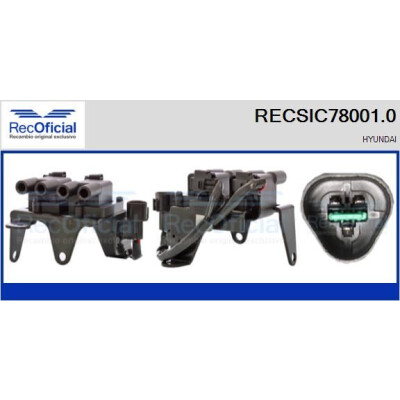 Bobina de ignição RECOFICIAL RECSIC78001.0
