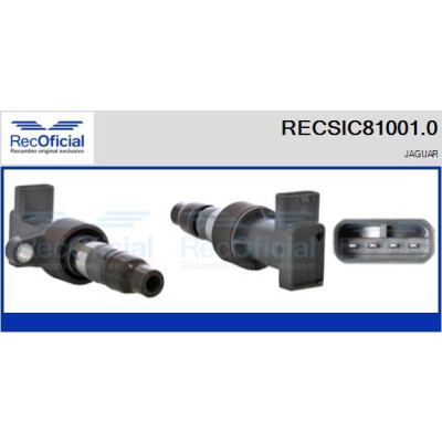 Bobina de ignição RECOFICIAL RECSIC81001.0