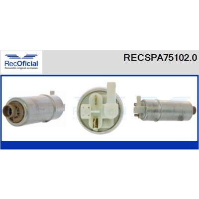 Bomba de combustível RECOFICIAL RECSPA75102.0