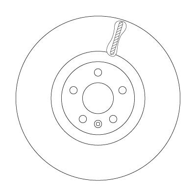 Disco de freio TRW DF6939S