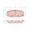 Conjunto de pastilhas de freio TRW GDB2360