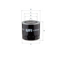 Filtro de óleo UFI 23.653.00