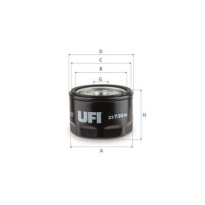 Filtro de óleo UFI 23.730.00