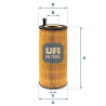 Filtro de óleo UFI 25.237.00