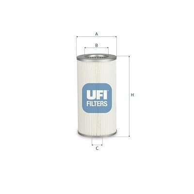 Filtro de ar UFI 27.E41.00