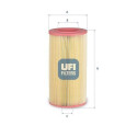 Filtro de ar UFI 27.E51.00