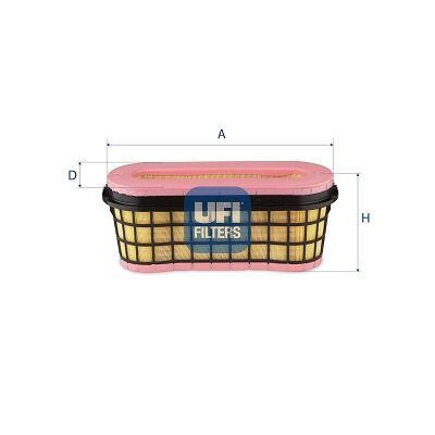 Filtro de ar UFI 27.H50.00