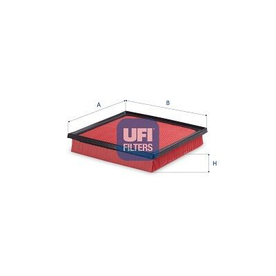 Filtro de ar UFI 30.C76.00