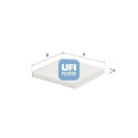 Filtro de ar de cabine UFI 53.522.00