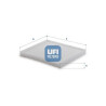 Filtro de ar para cabine UFI 53.557.00