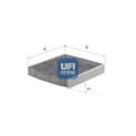 Filtro de ar para cabine UFI 54.429.00