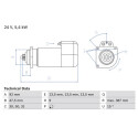 Motor de partida BOSCH 0 986 011 570