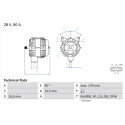 Alternador BOSCH 0 986 047 420