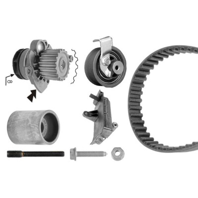 Bomba de água + kit de correia dentada