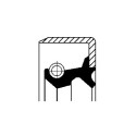 Retentor, cubo da roda
