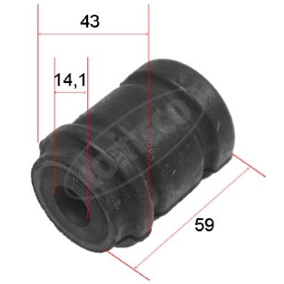 Suspensão, braço oscilante