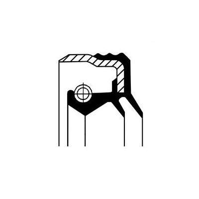 Retentor, cubo da roda