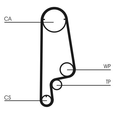 Correia dentada