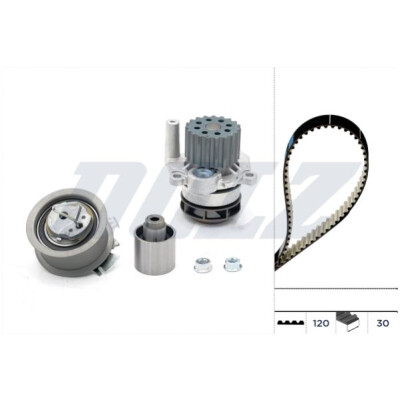 Kit bomba d'água + correia dentada DOLZ KD036