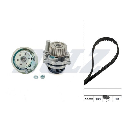 Kit bomba d'água + correia dentada DOLZ KD050