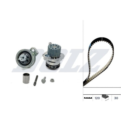 Bomba de água + kit de correia dentada