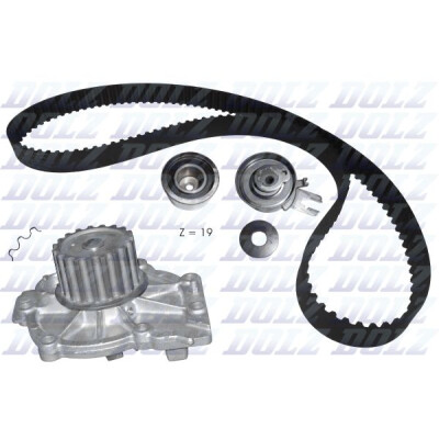 Bomba de água + kit de correia dentada DOLZ KD111
