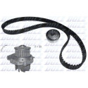 Bomba de água + kit de correia dentada DOLZ KD141