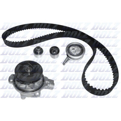 Bomba de água + kit de correia dentada DOLZ KD153