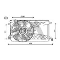Ventilador, refrigeração do motor