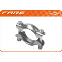 Flange metálica, sistema de escape