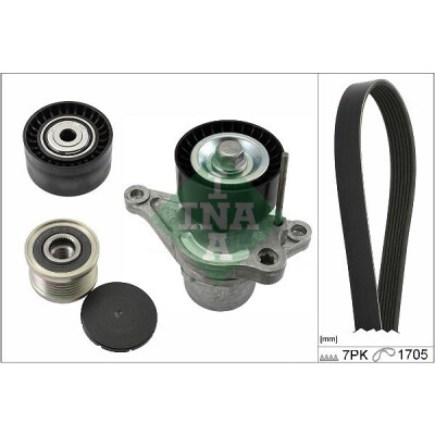 INA 529 0423 20 Conjunto de correias em V nervuradas
