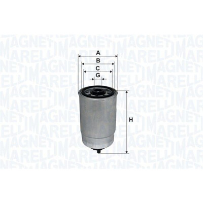 Filtro de combustível MAGNETI MARELLI 152071758006
