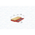 Filtro de ar MAGNETI MARELLI 153071760528