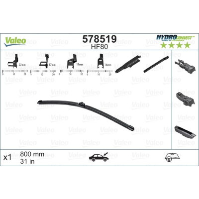 VALEO 578519 Limpador de para-brisa