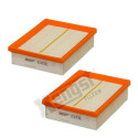 Filtro de ar HELLA HENGST E372L-2