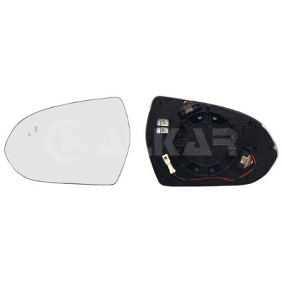 Vidro de espelho, espelho retrovisor exterior