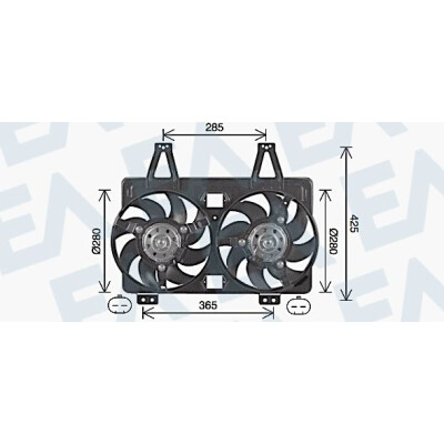 Ventilador, refrigeração do motor
